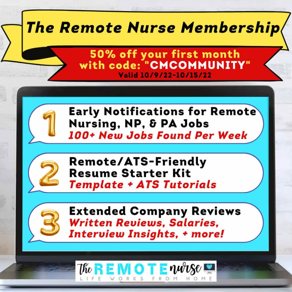 Remote Nurse Membership