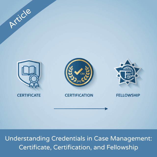 Understanding Credentials in Case Management_ Certificate, Certification, and Fellowship